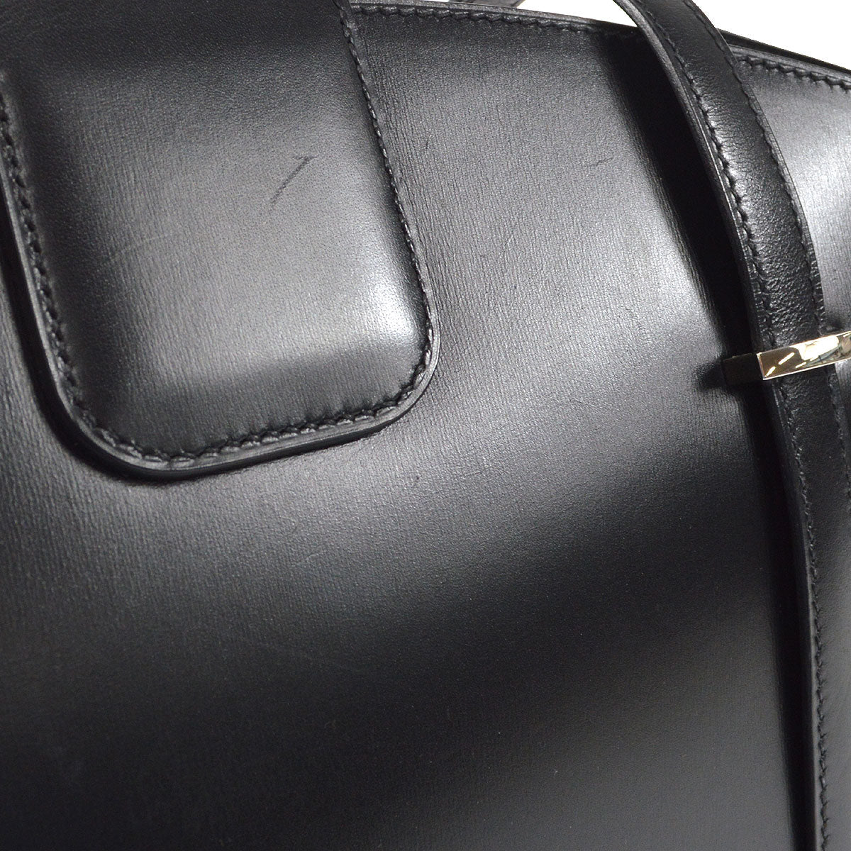 HERMES 1999 LIN Black Box Calf
