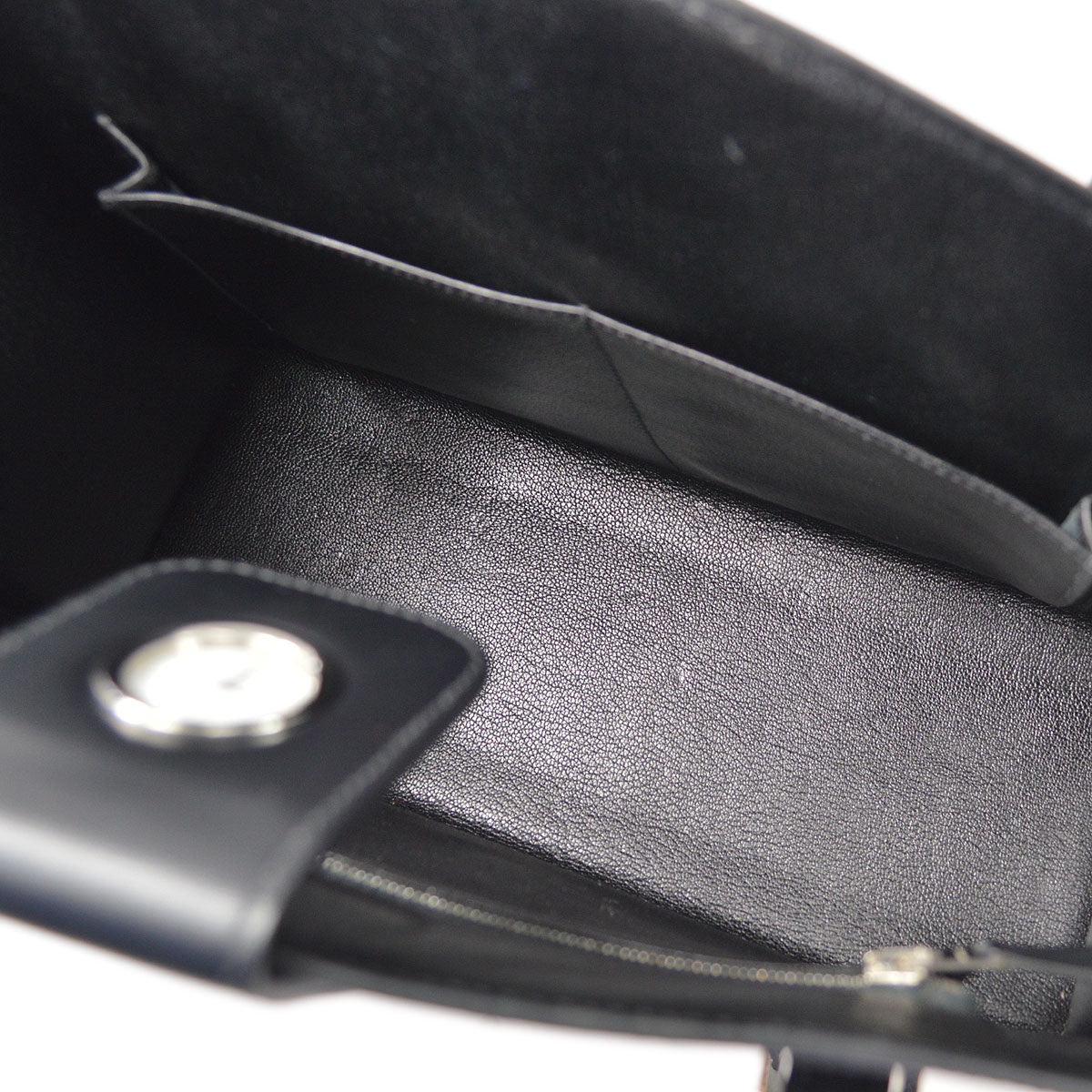 HERMES 1999 LIN Black Box Calf