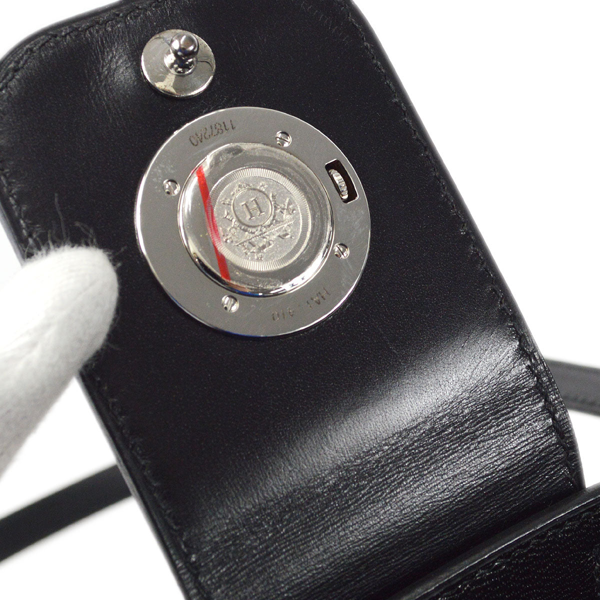 HERMES 1999 LIN Black Box Calf