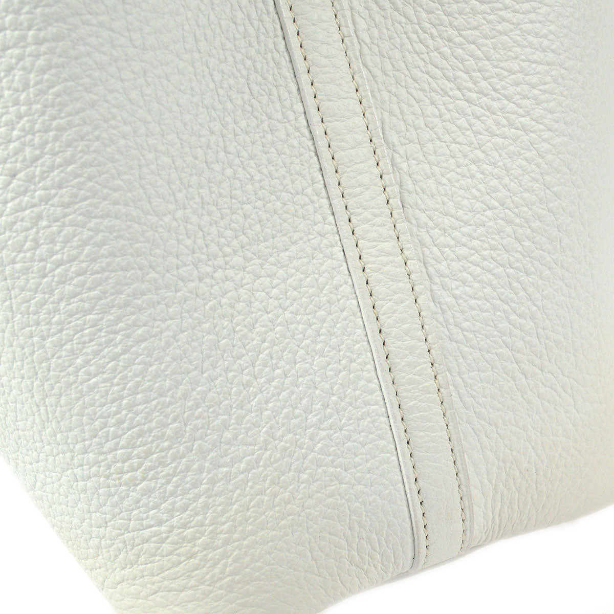 HERMES 2005 Picotin PM Clemence White