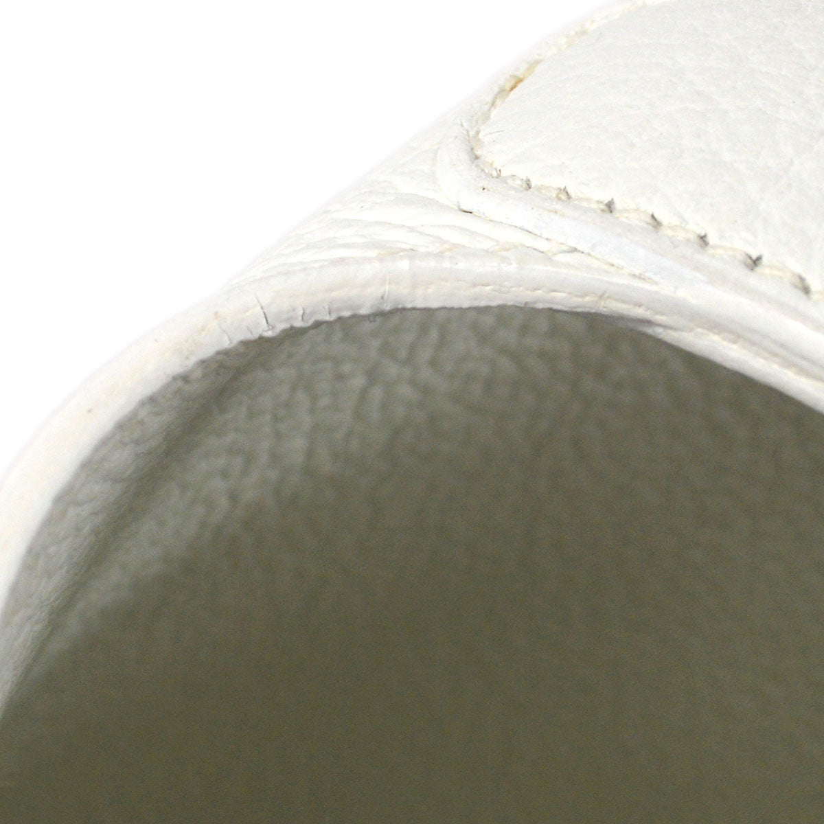 HERMES 2005 Picotin PM Clemence White
