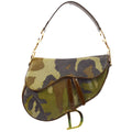 Christian Dior Camouflage Saddle Bag Medium