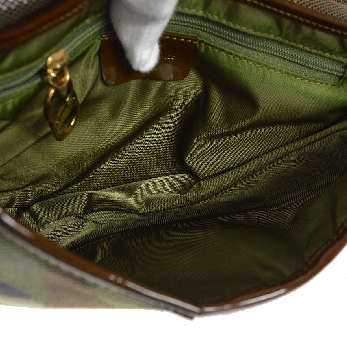 Christian Dior Camouflage Saddle Bag Medium