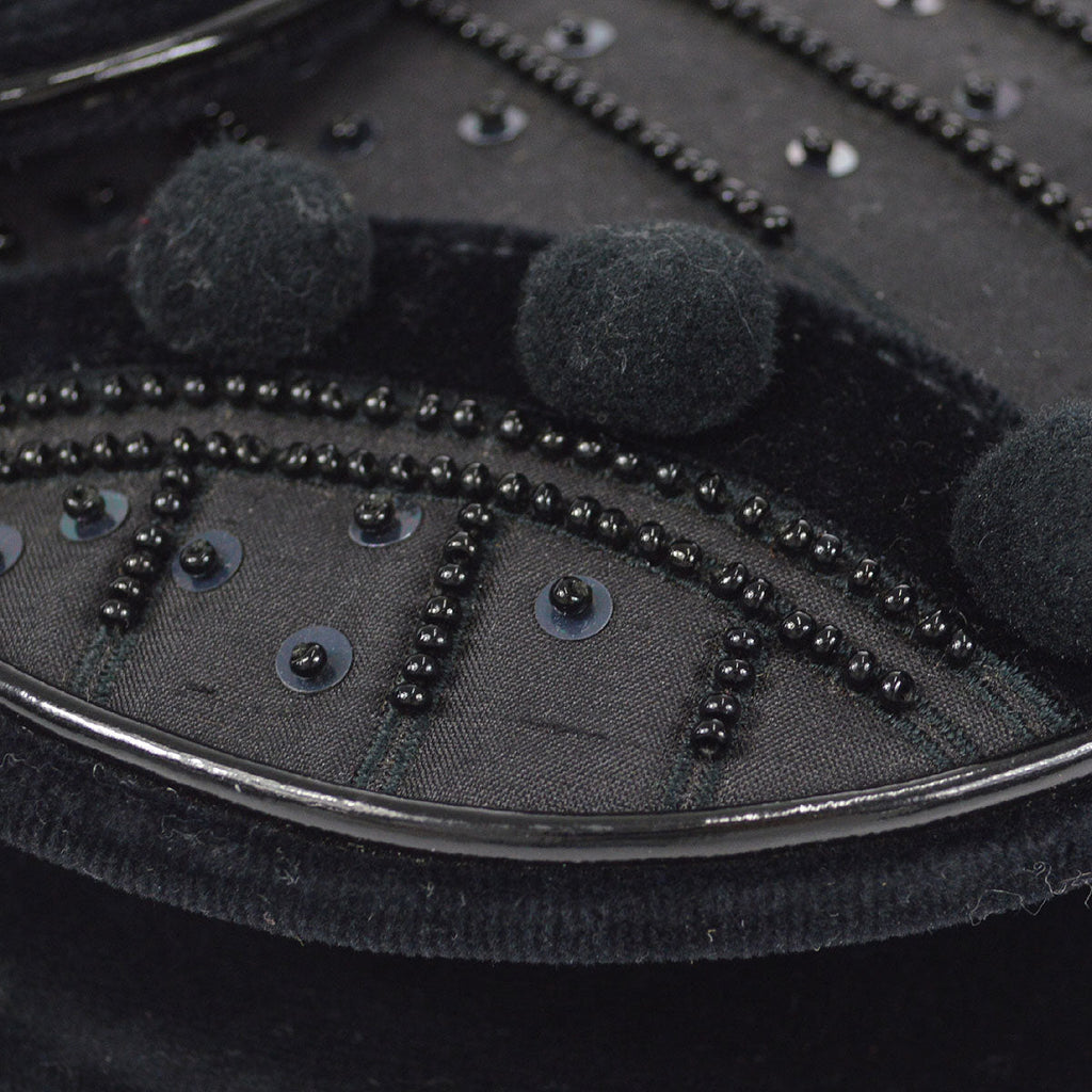 Christian Dior Beaded Saddle Bag Medium
