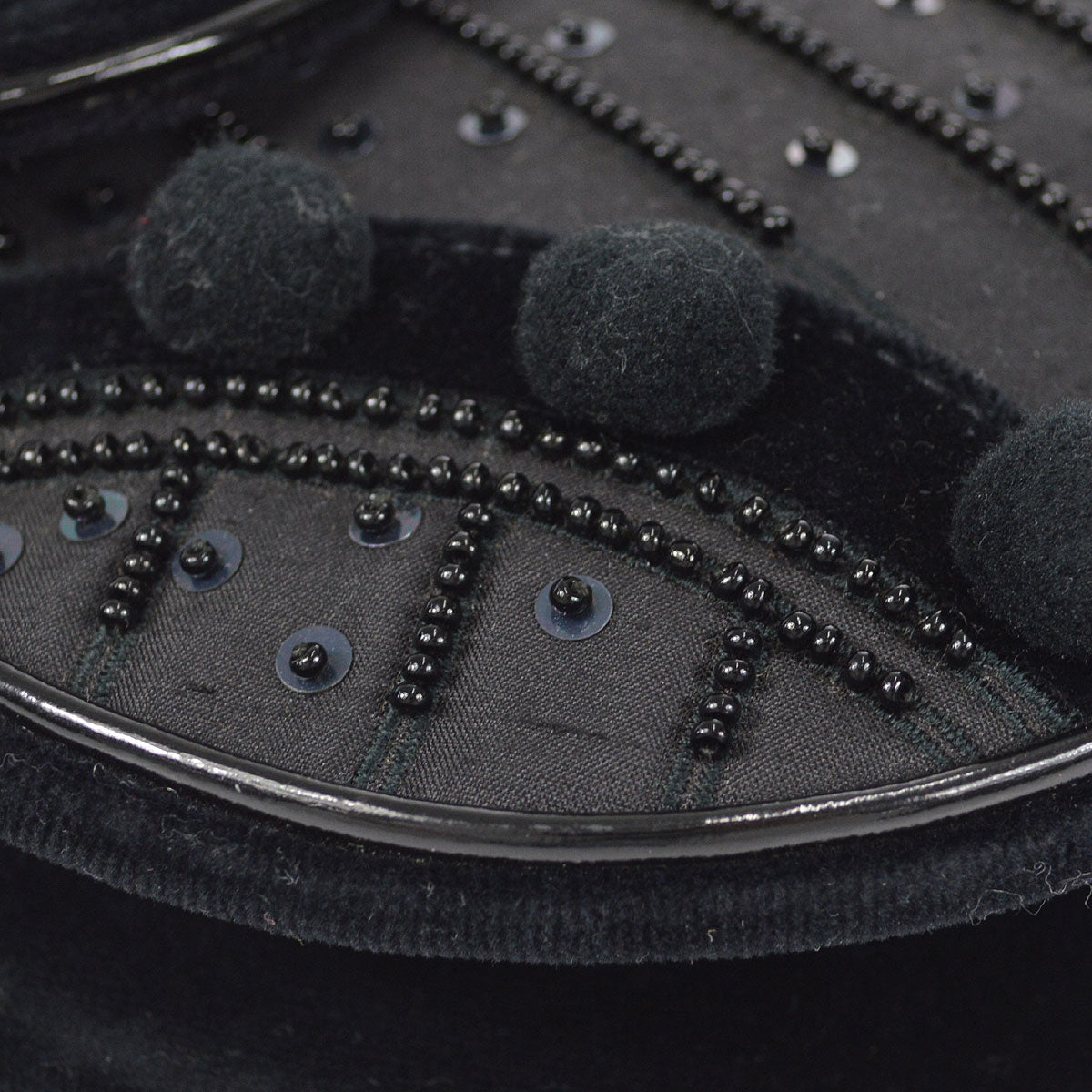Christian Dior Beaded Saddle Bag Medium
