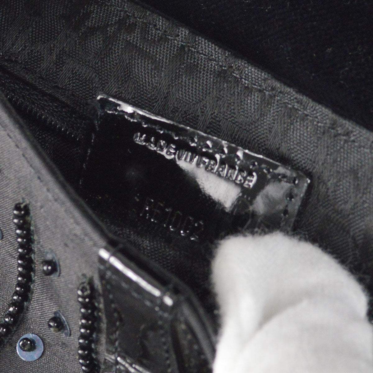 Christian Dior Beaded Saddle Bag Medium