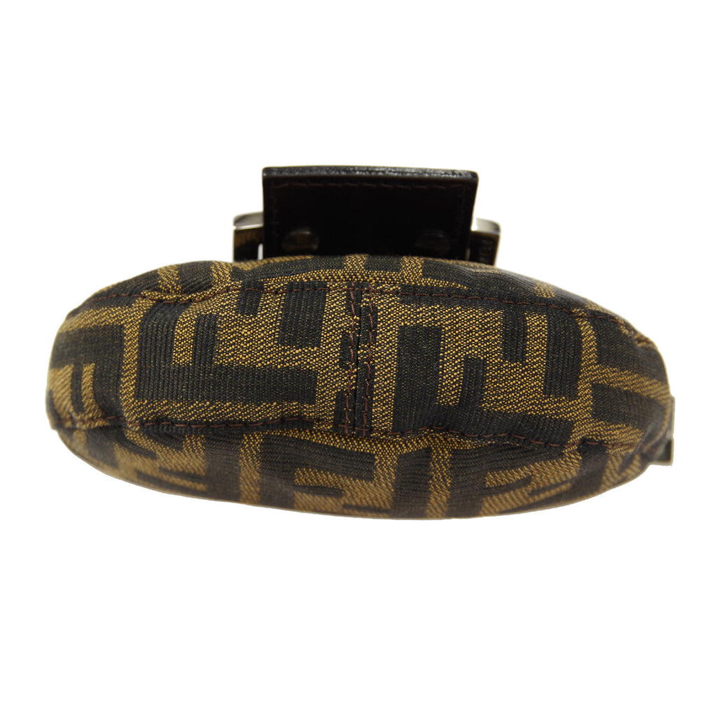 FENDI Zucca Mini Handbag Brown