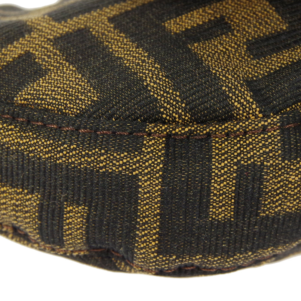 FENDI Zucca Mini Handbag Brown
