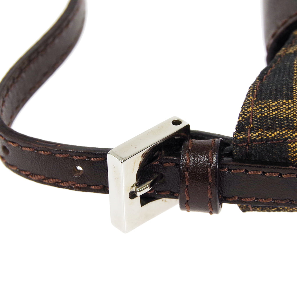 FENDI Zucca Mini Handbag Brown
