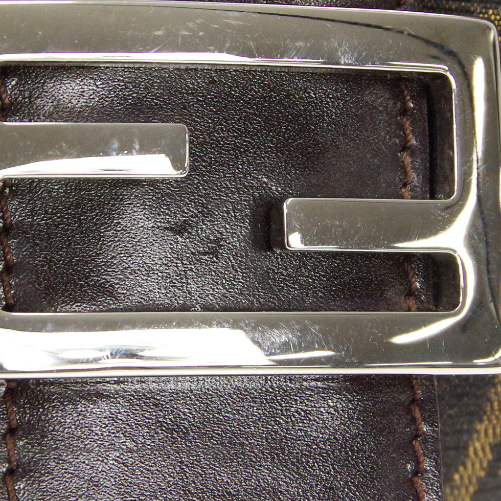 FENDI Zucca Mini Handbag Brown