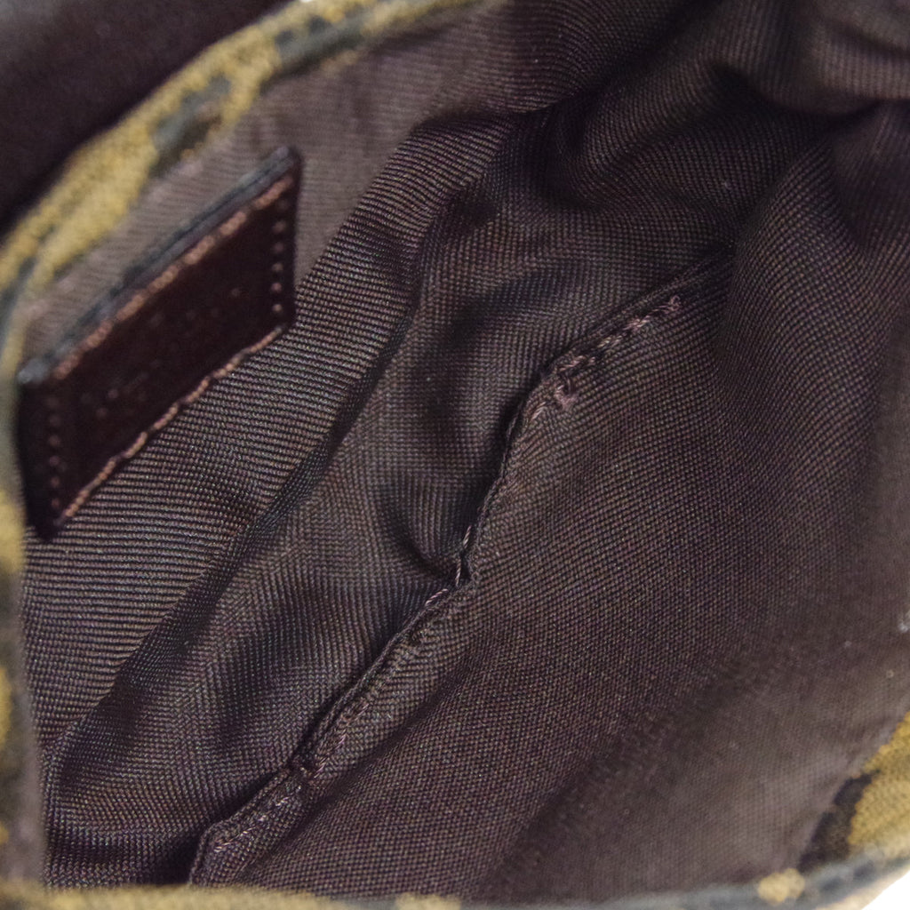 FENDI Zucca Mini Handbag Brown