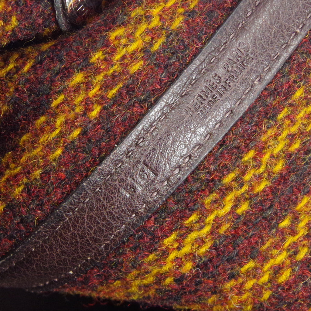 HERMES 2003 GARDEN PARTY 36 Tweed