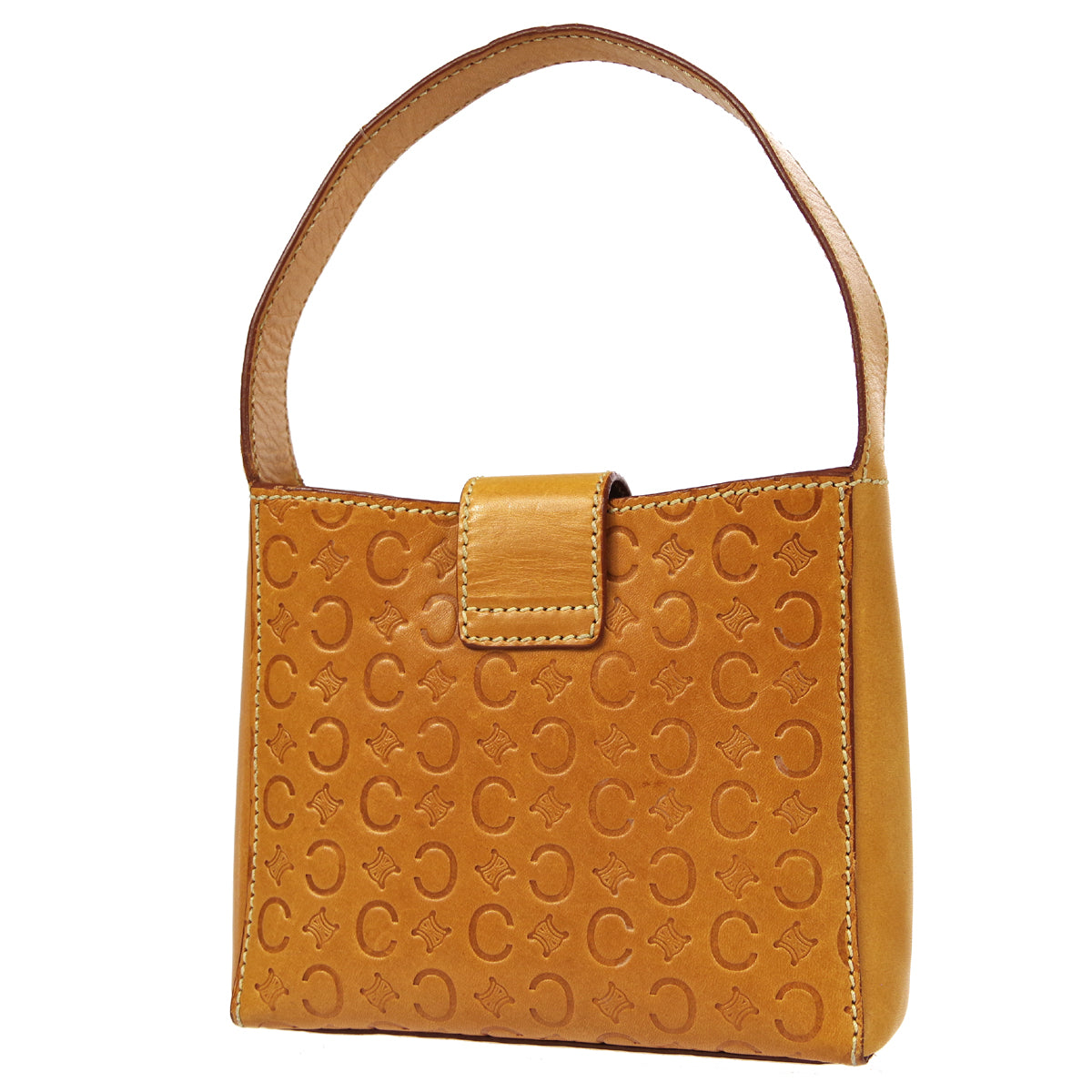 CELINE C Macadam Handbag