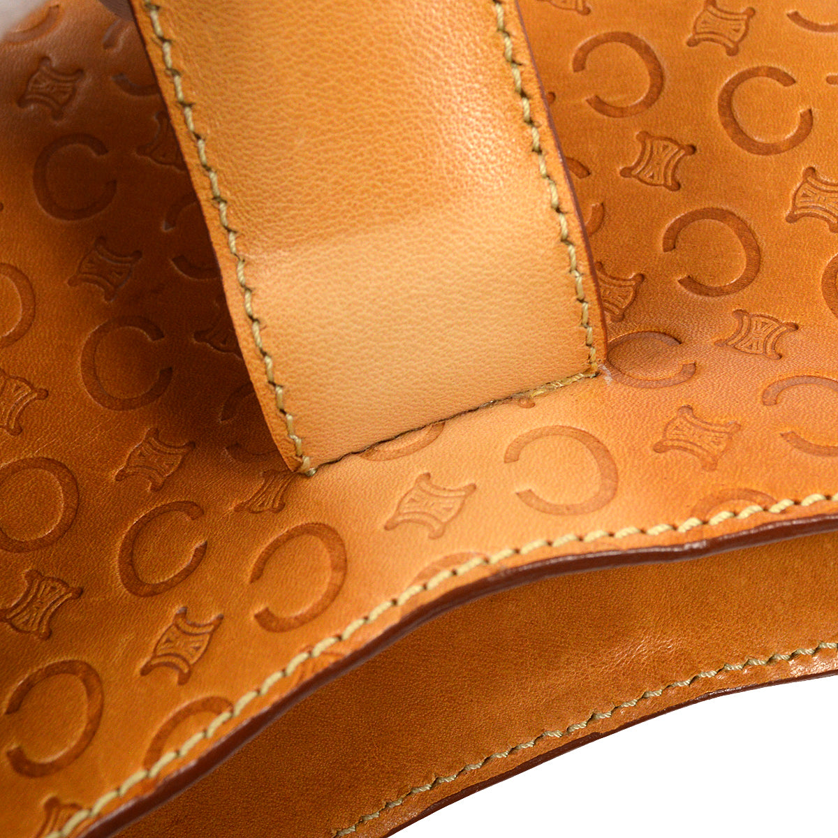 CELINE C Macadam Handbag