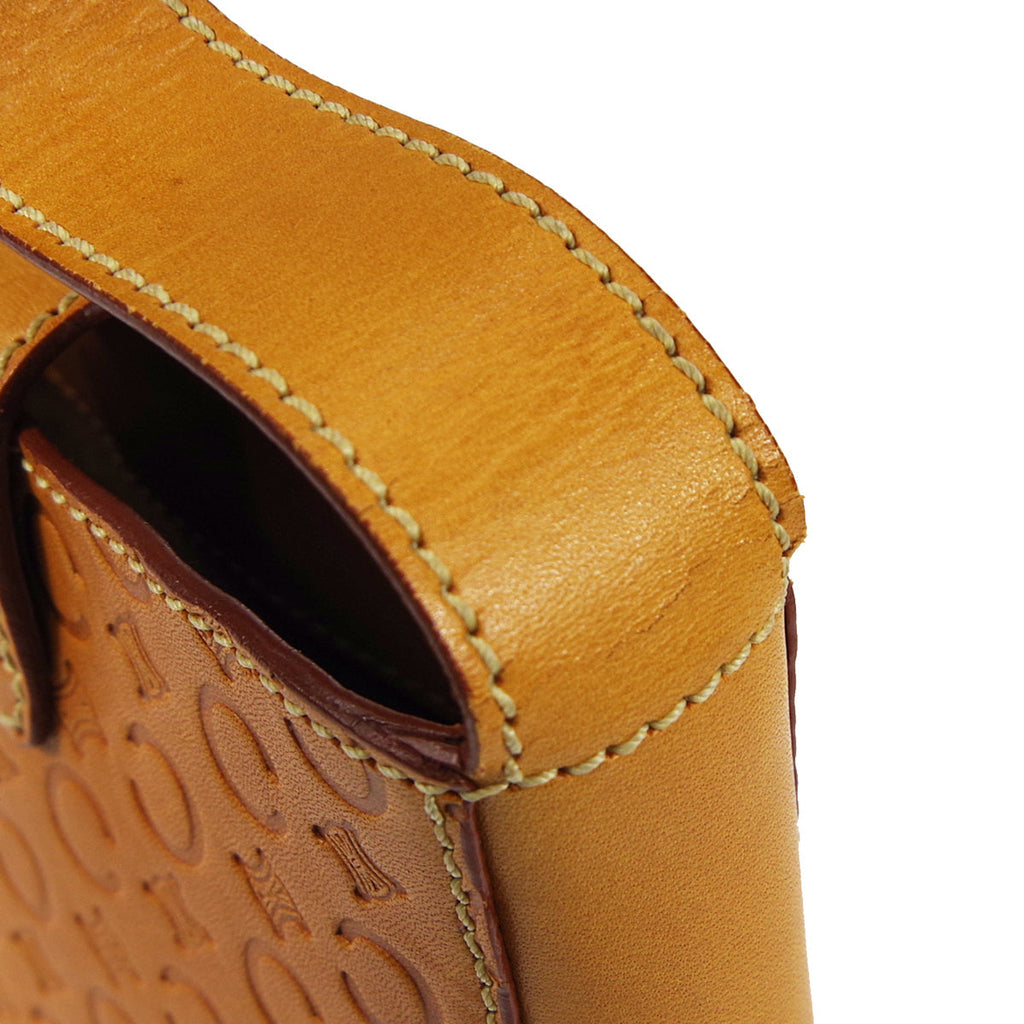 CELINE C Macadam Handbag