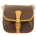 CELINE Macadam Shoulder Bag Brown