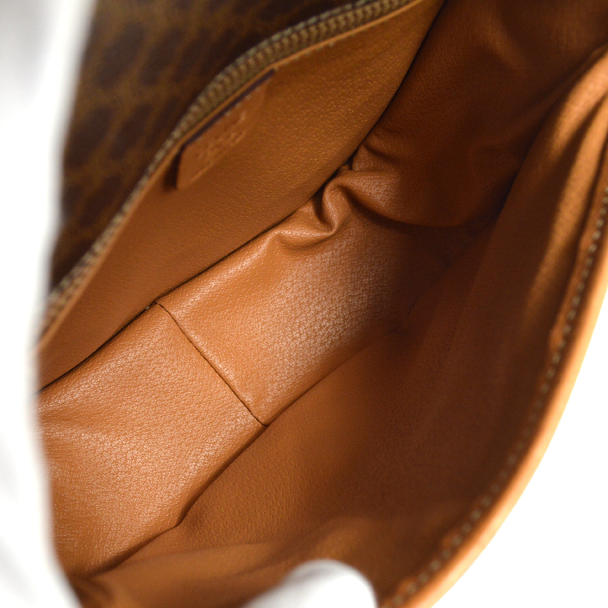 CELINE Macadam Shoulder Bag Brown
