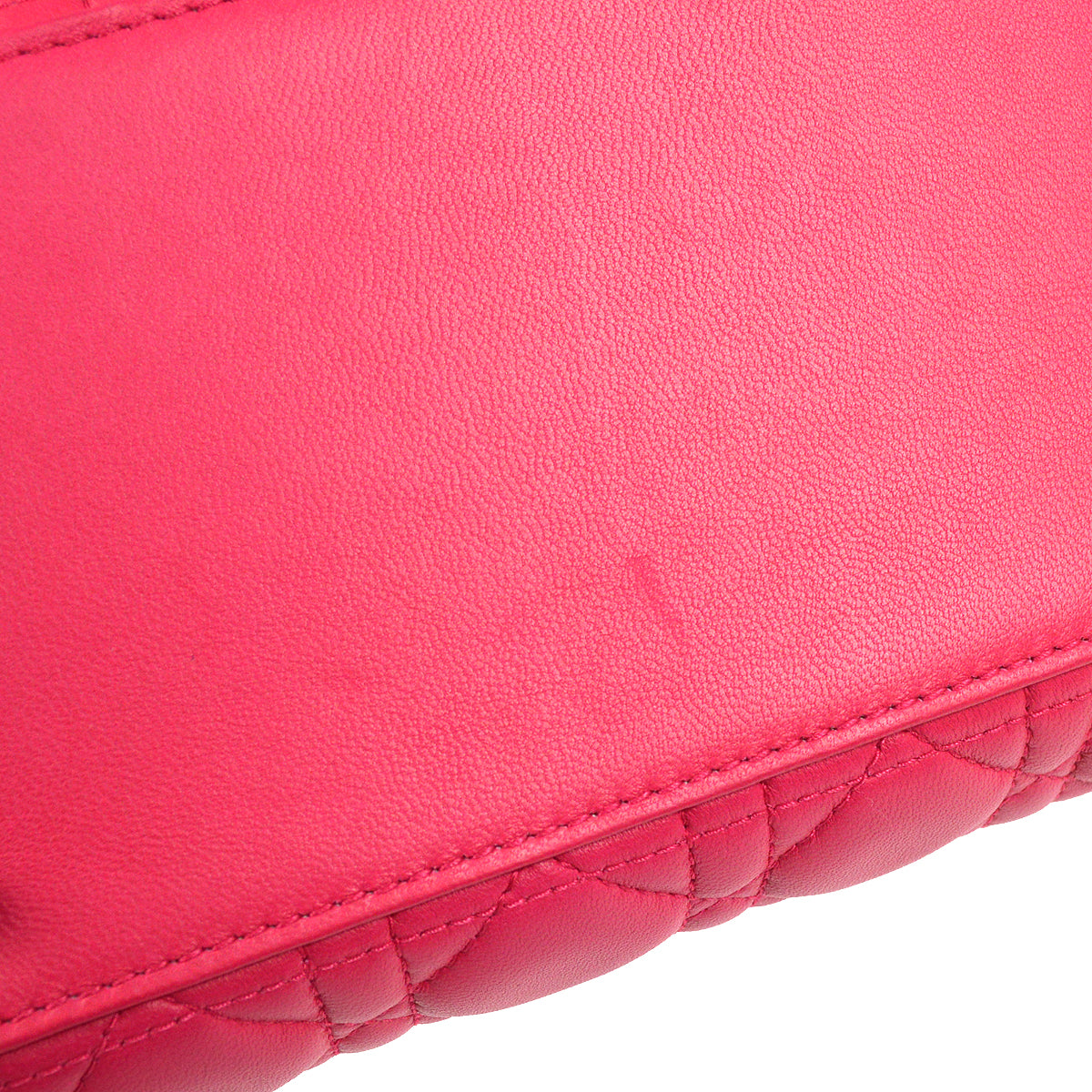Christian Dior Lady Dior Cannage 2way Shoulder Handbag Tricolor
