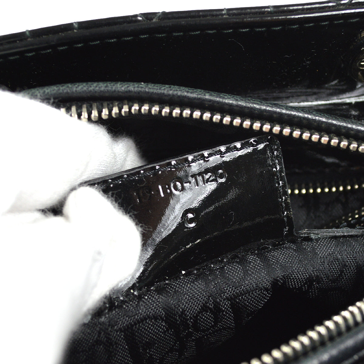 Christian Dior 2010 Lady Dior Cannage 2way Shoulder Handbag Black