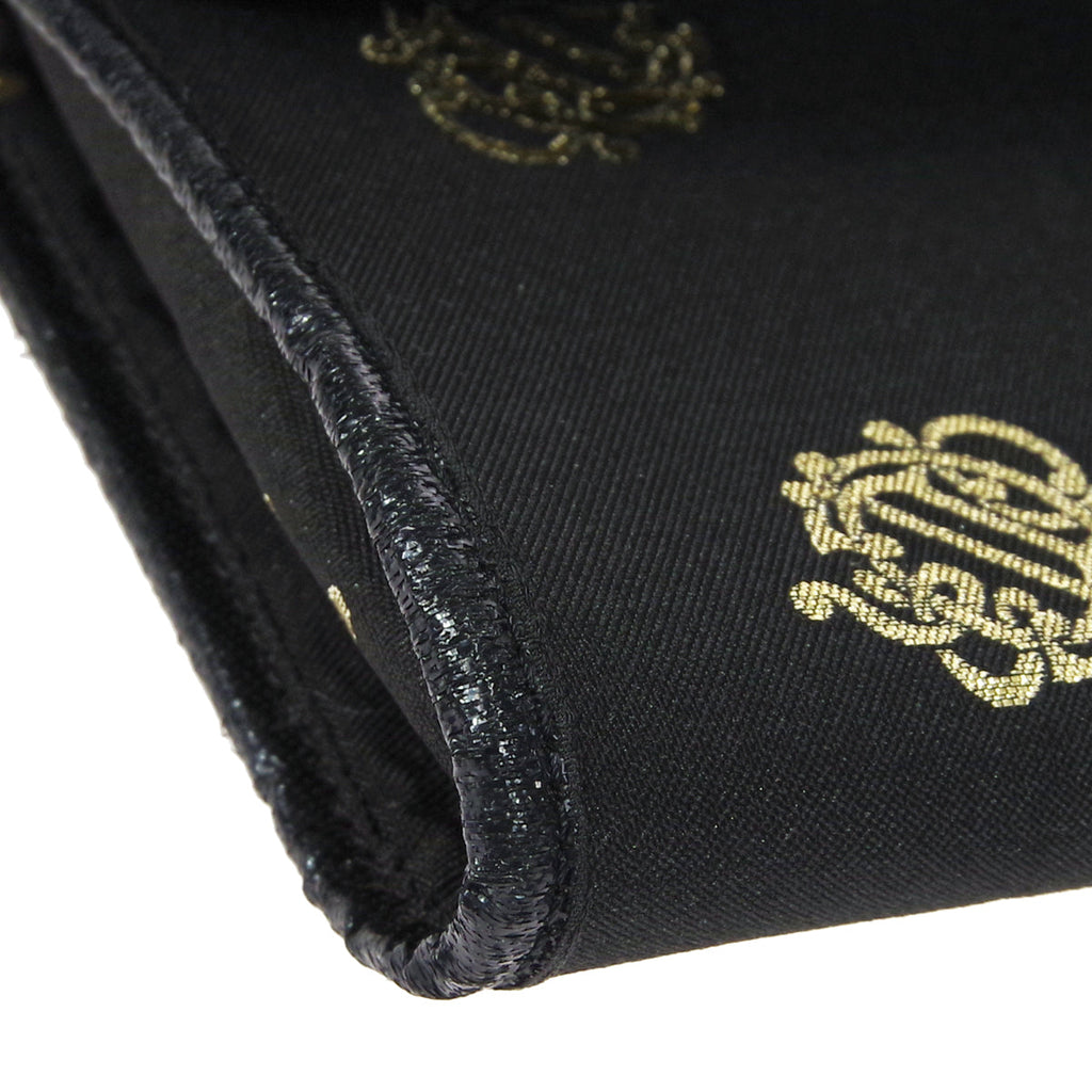 Christian Dior Double Chain Shoulder Bag Black