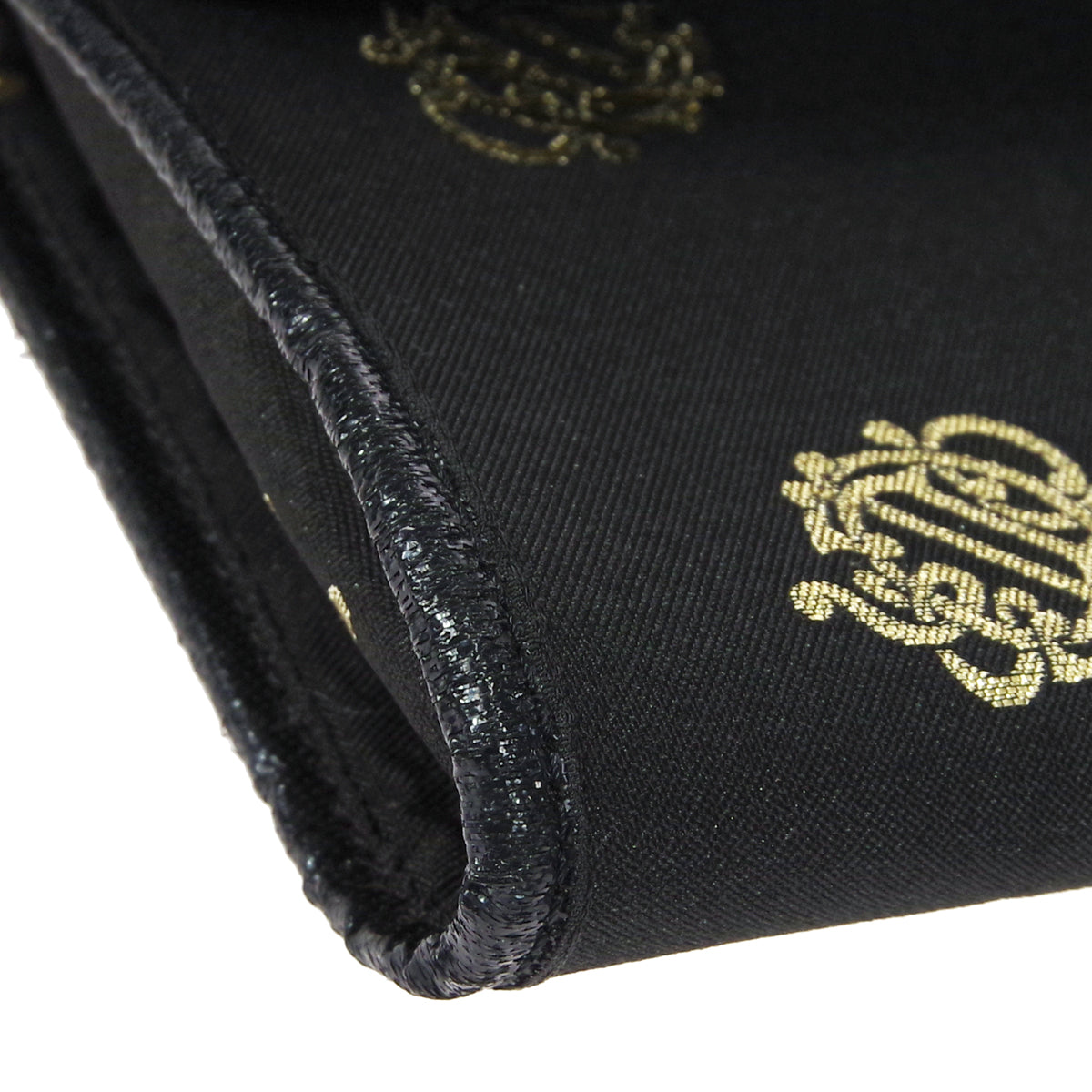 Christian Dior Double Chain Shoulder Bag Black