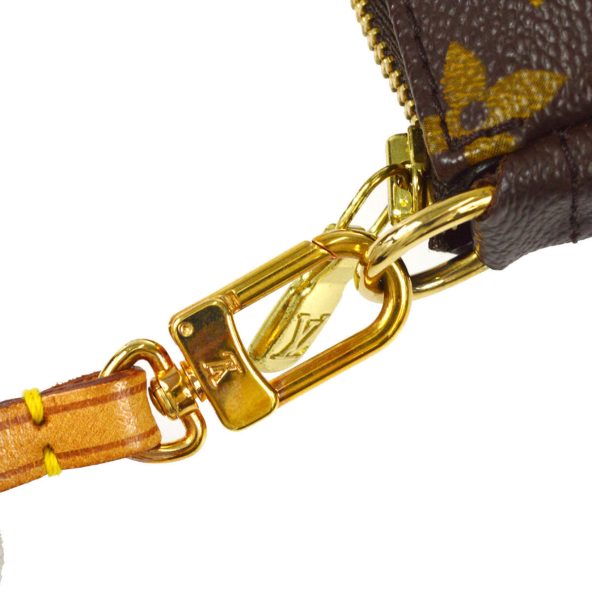 LOUIS VUITTON POCHETTE ACCESSOIRES HANDBAG MONOGRAM M51980