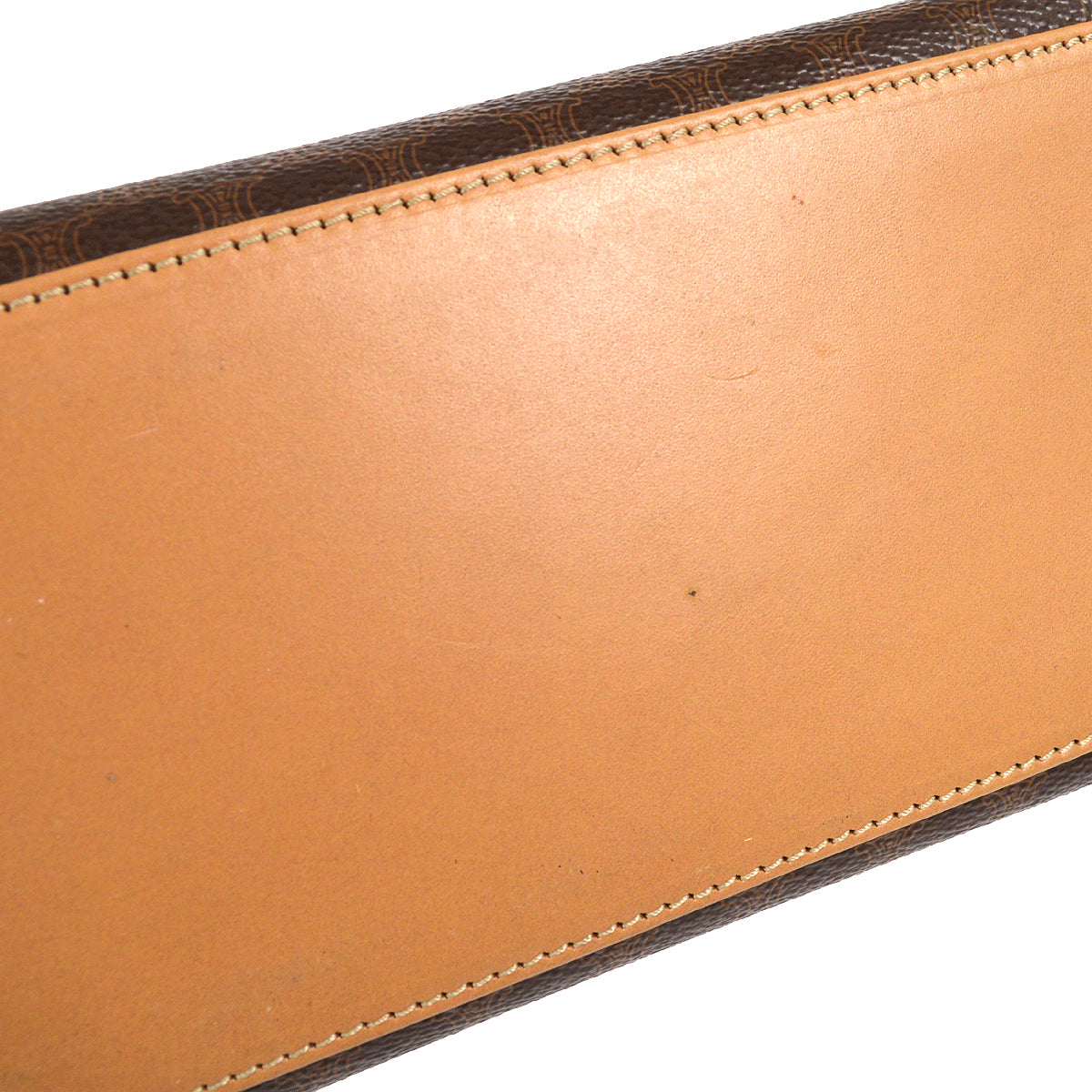 CELINE Macadam Handbag Brown