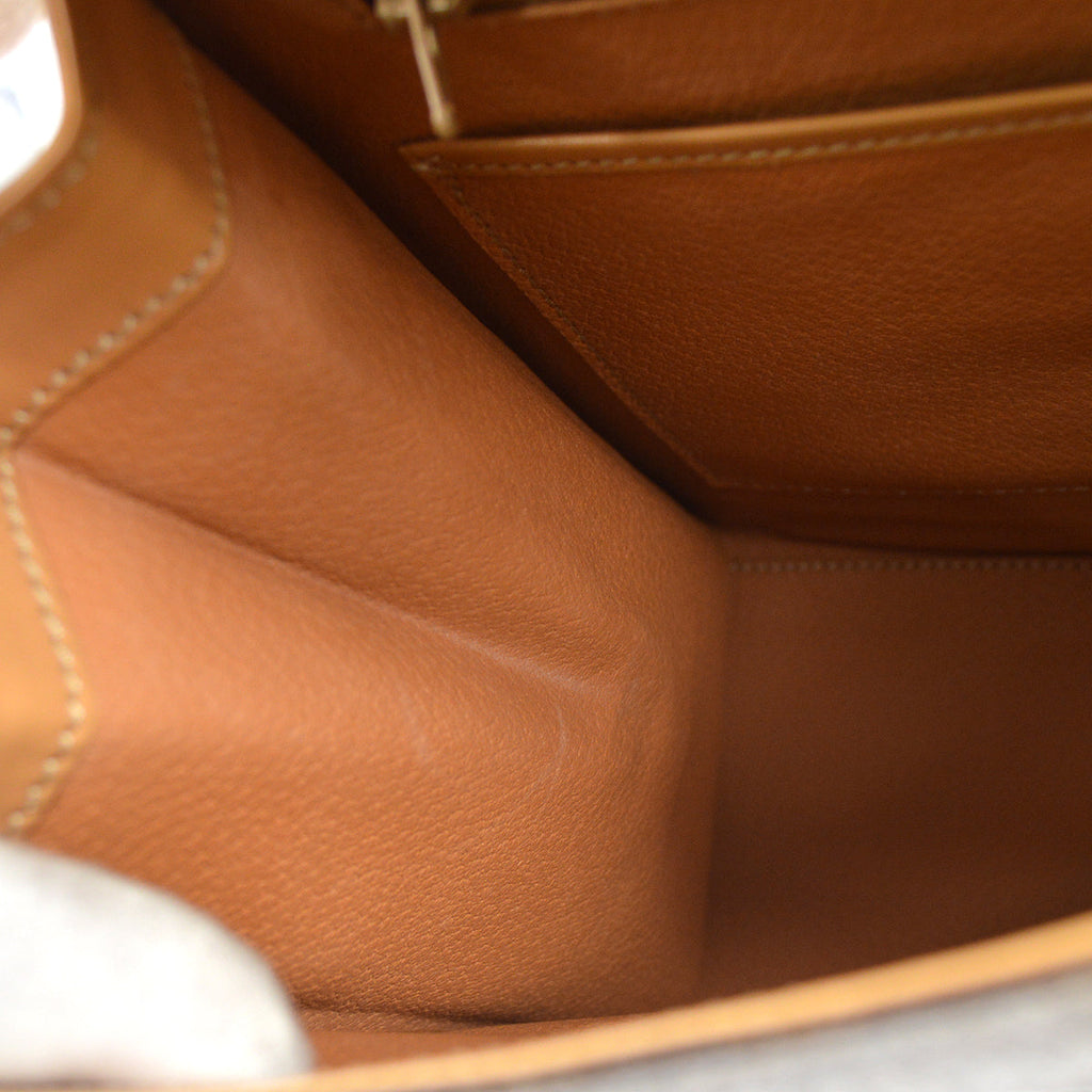 CELINE Macadam Handbag Brown