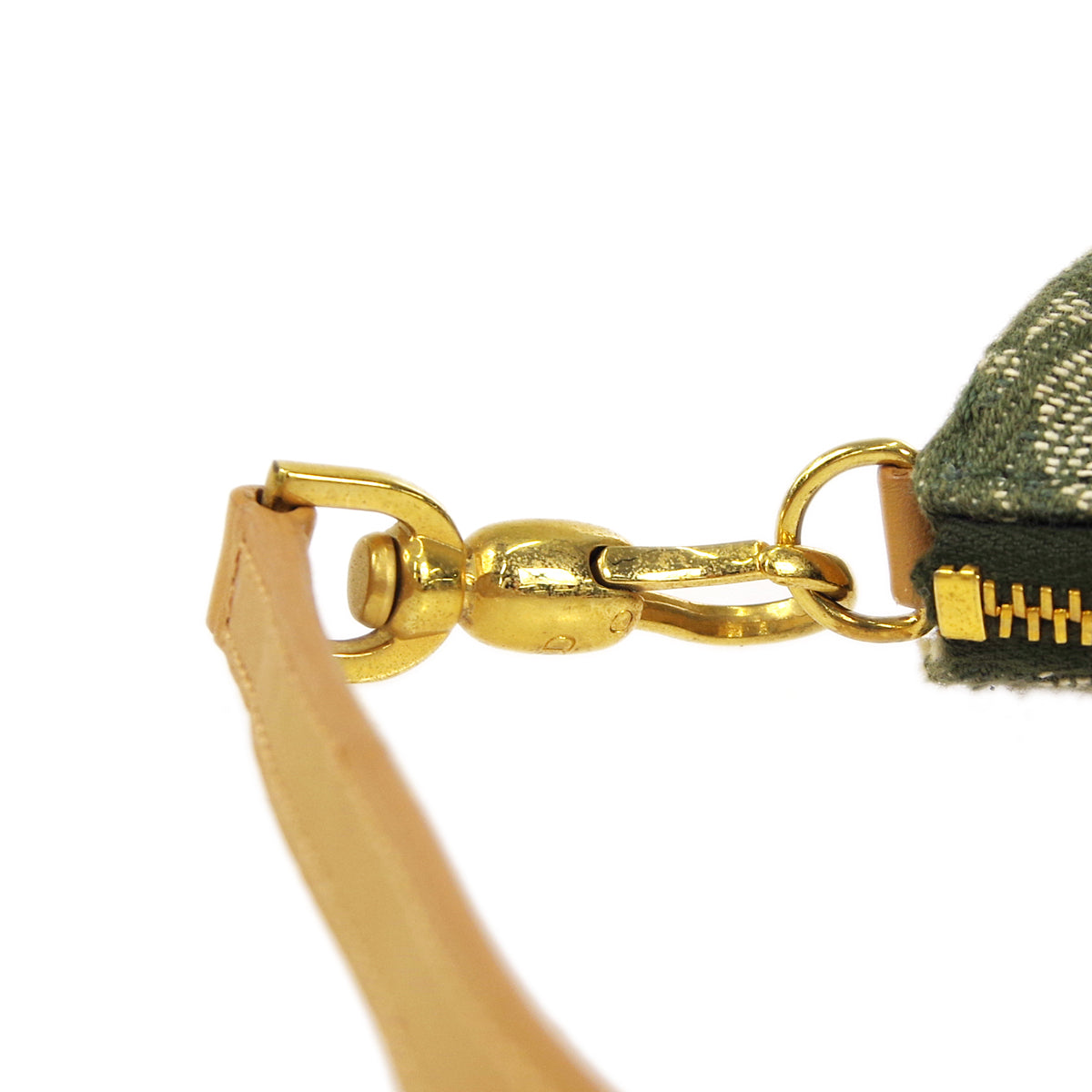 Christian Dior Trotter Saddle Handbag Khaki