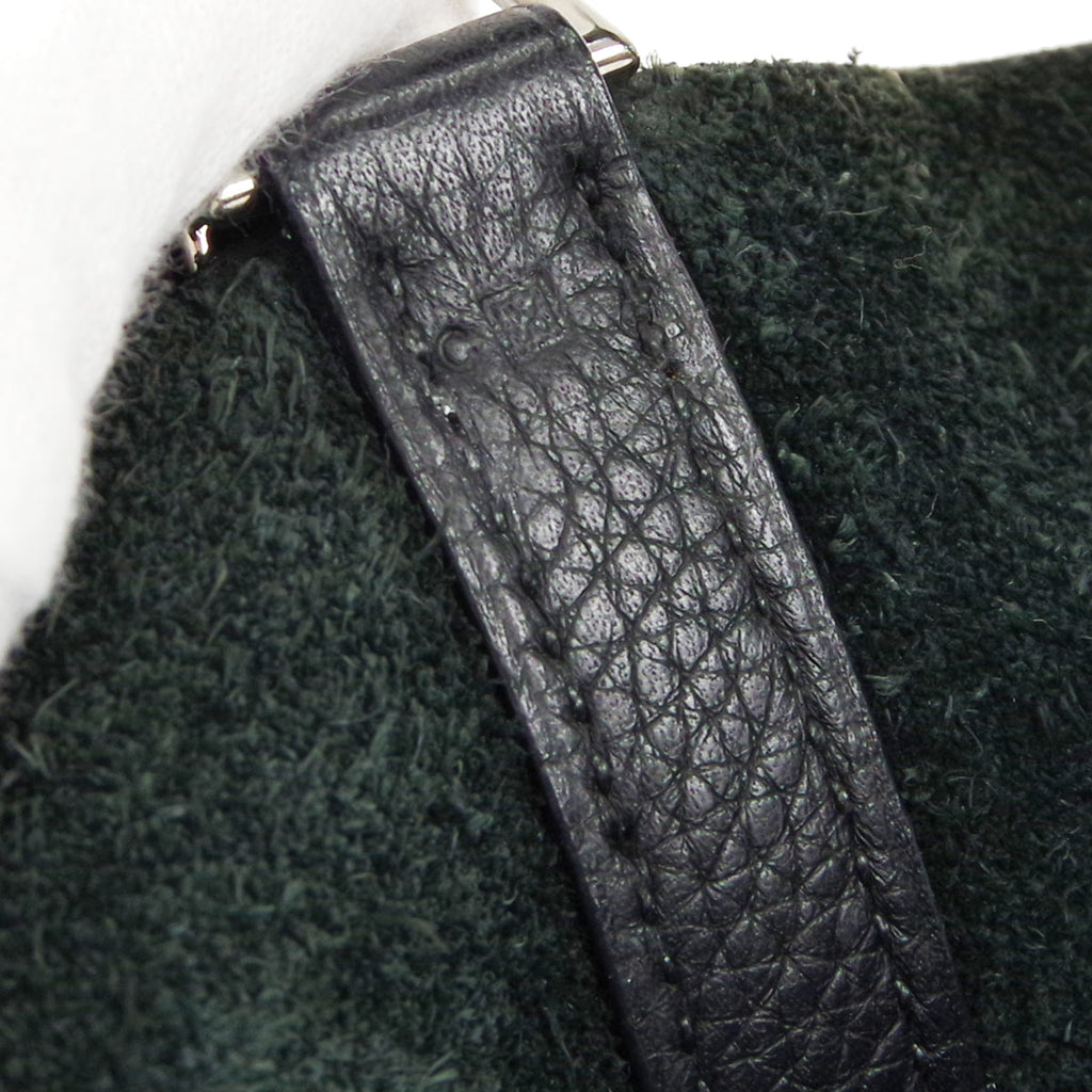 HERMES Picotin Lock MM Handbag Black Taurillon Clemence