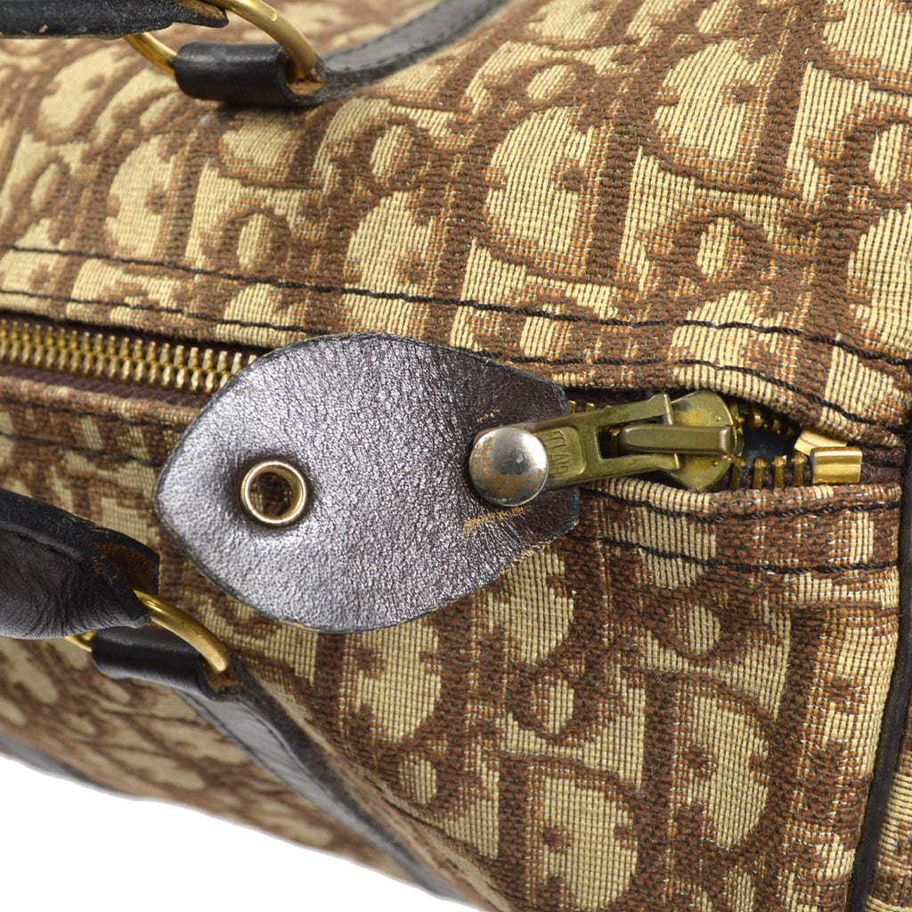 Christian Dior Vintage Trotter Boston 30