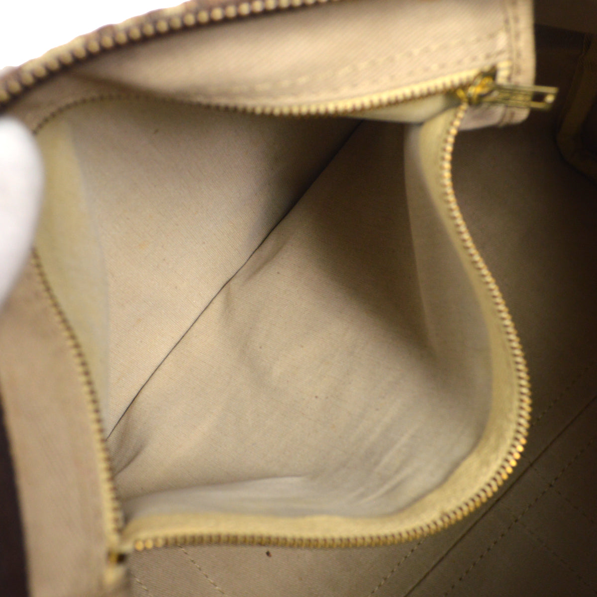 Christian Dior Trotter Duffle Travel Handbag Brown
