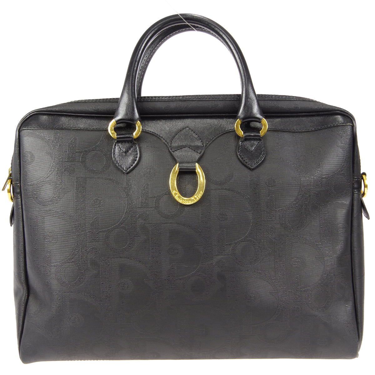 Christian Dior Business Handbag Black