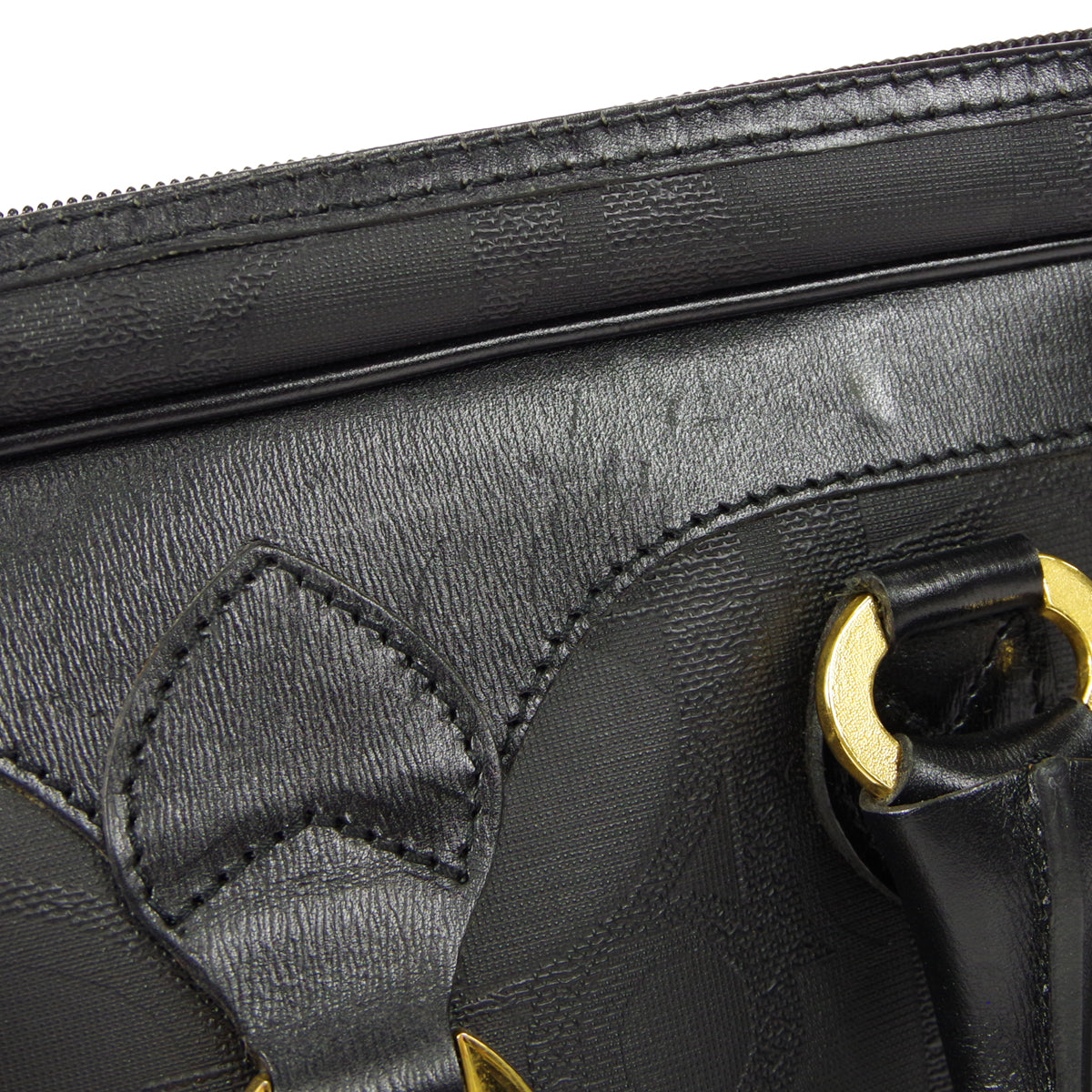 Christian Dior Business Handbag Black