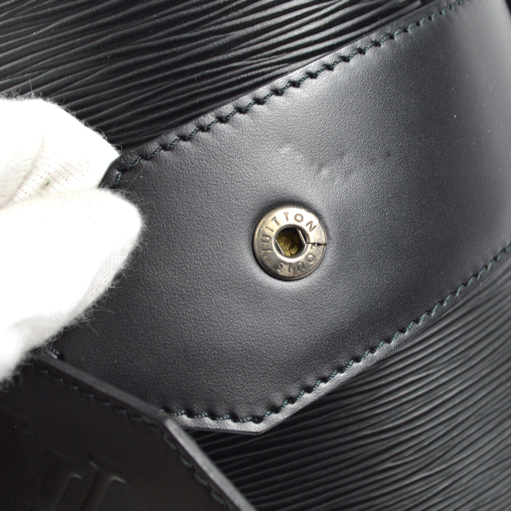 LOUIS VUITTON SAC DEPAULE GM SHOULDER BAG NOIR EPI M80155