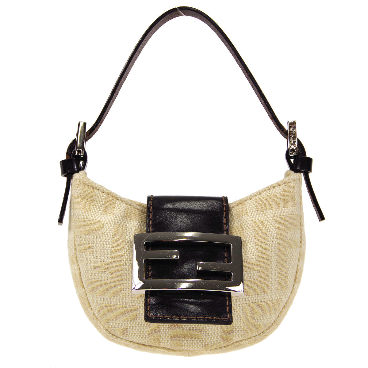 FENDI Zucca Mini Handbag Ivory