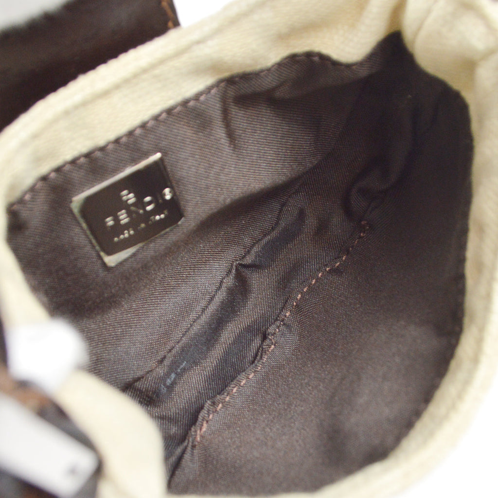 FENDI Zucca Mini Handbag Ivory
