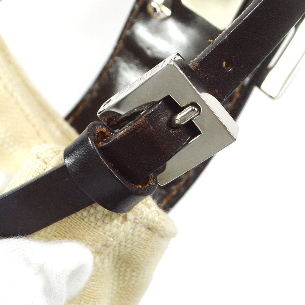 FENDI Zucca Mini Handbag Ivory