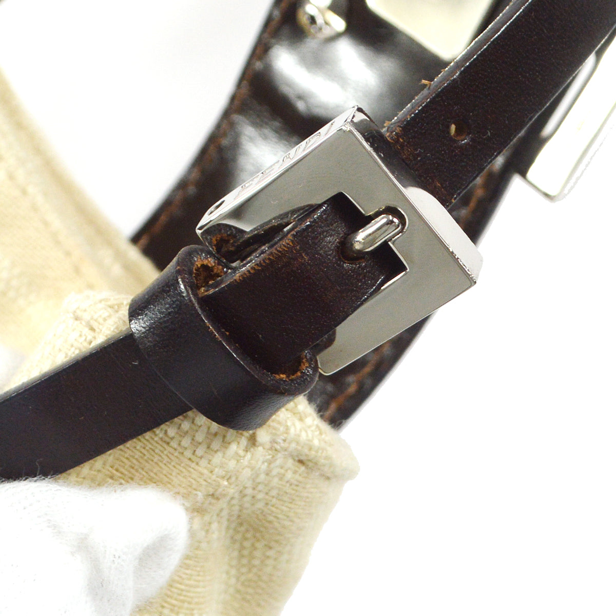 FENDI Zucca Mini Handbag Ivory