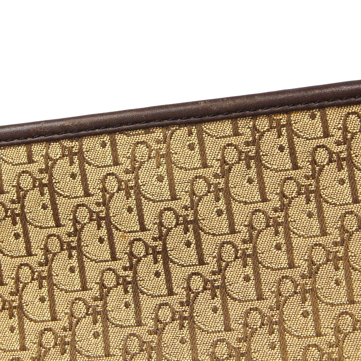 Christian Dior Street Chic Trotter Shoulder Bag Brown