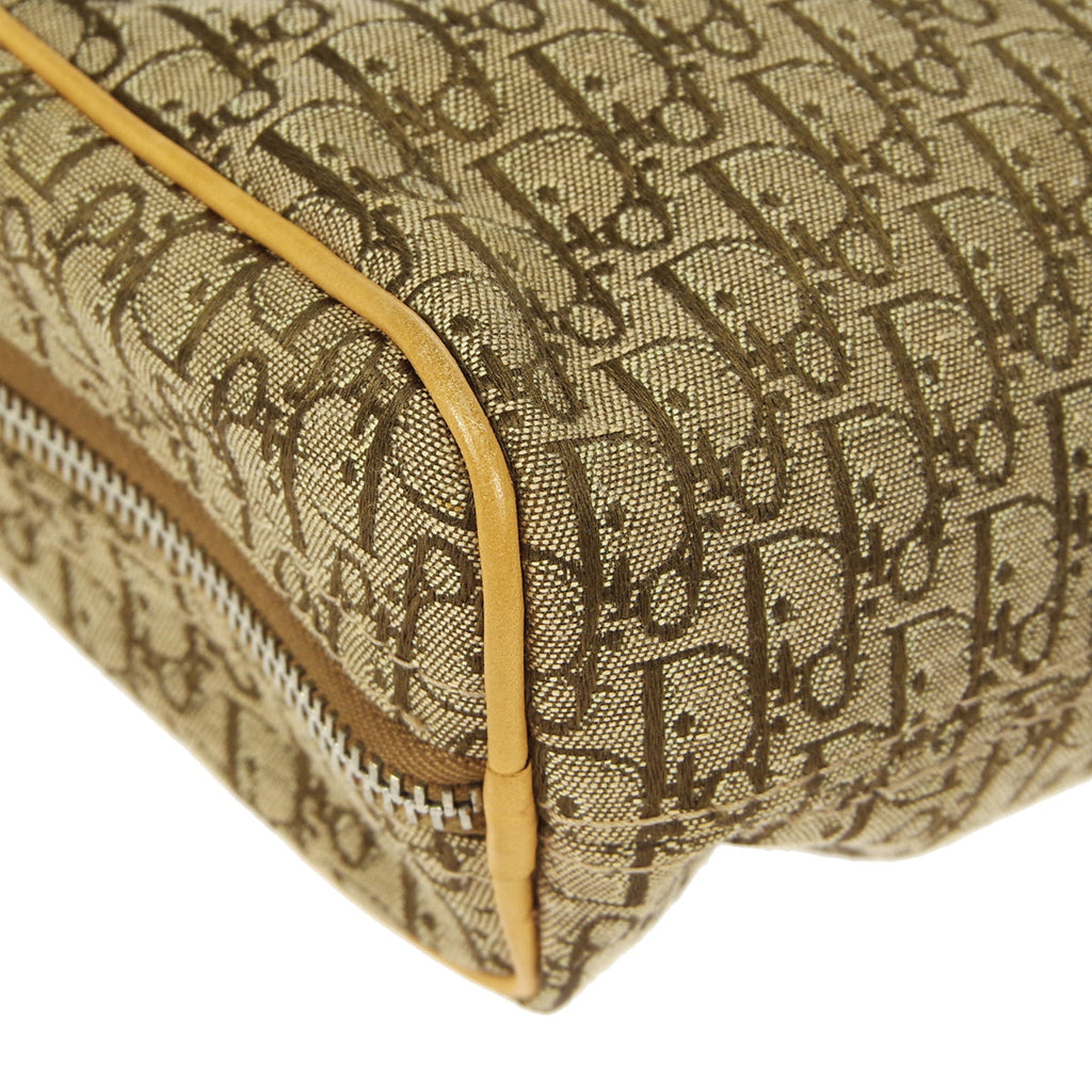 Christian Dior Trotter Cosmetic Handbag Beige