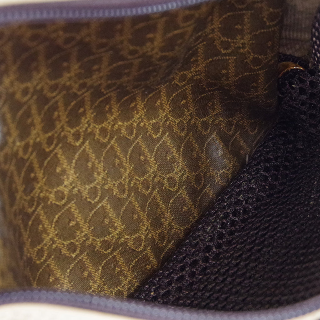 Christian Dior Trotter Cosmetic Handbag Beige
