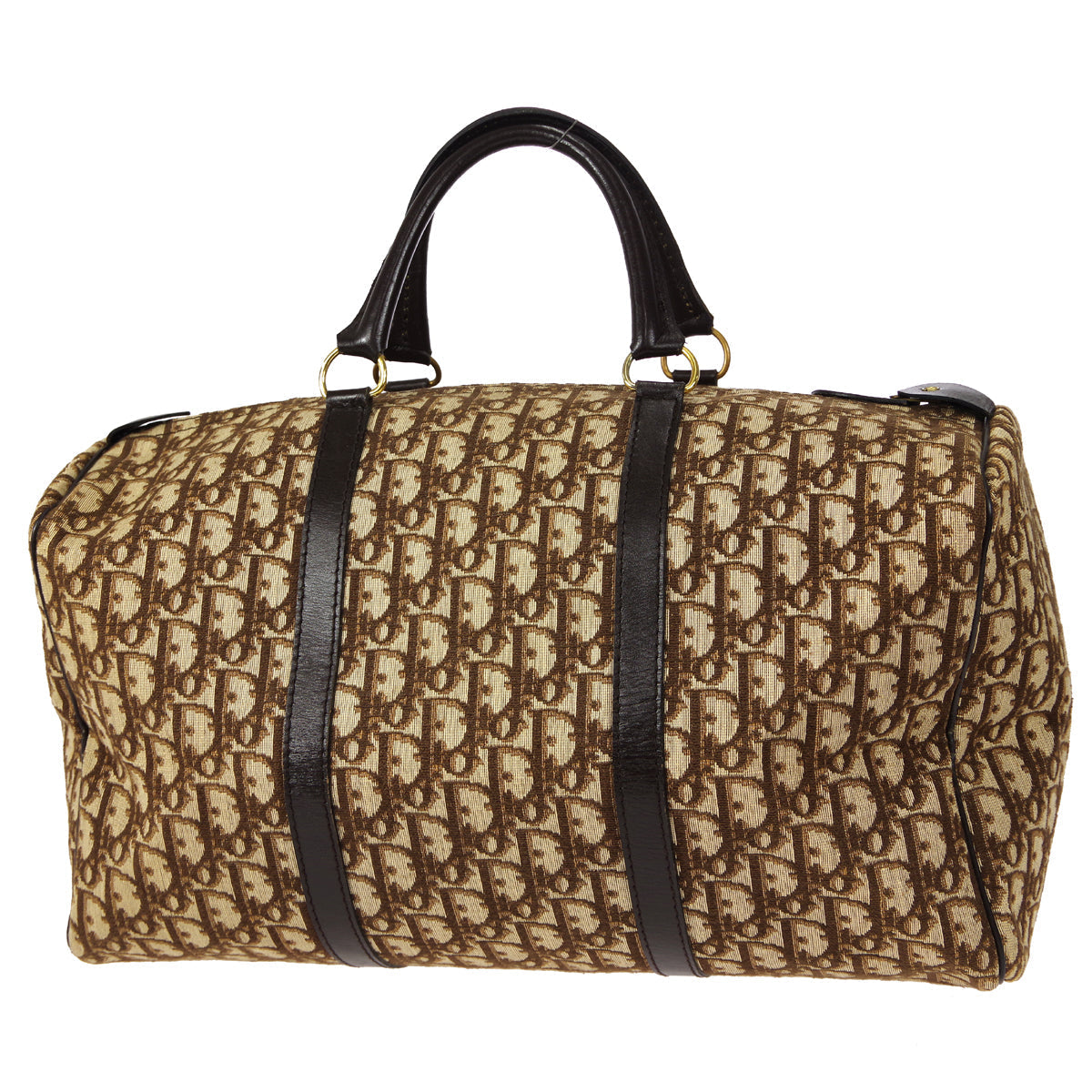 Christian Dior Trotter Handbag Brown