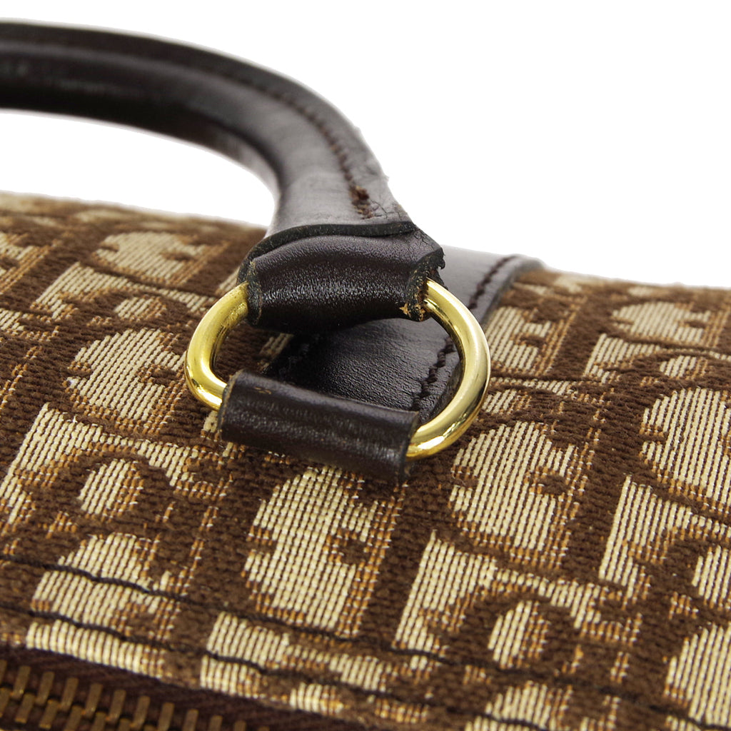 Christian Dior Trotter Handbag Brown