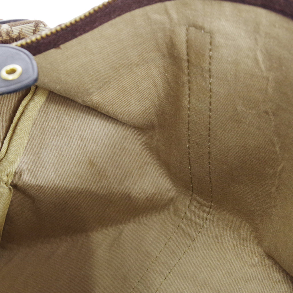 Christian Dior Trotter Handbag Brown