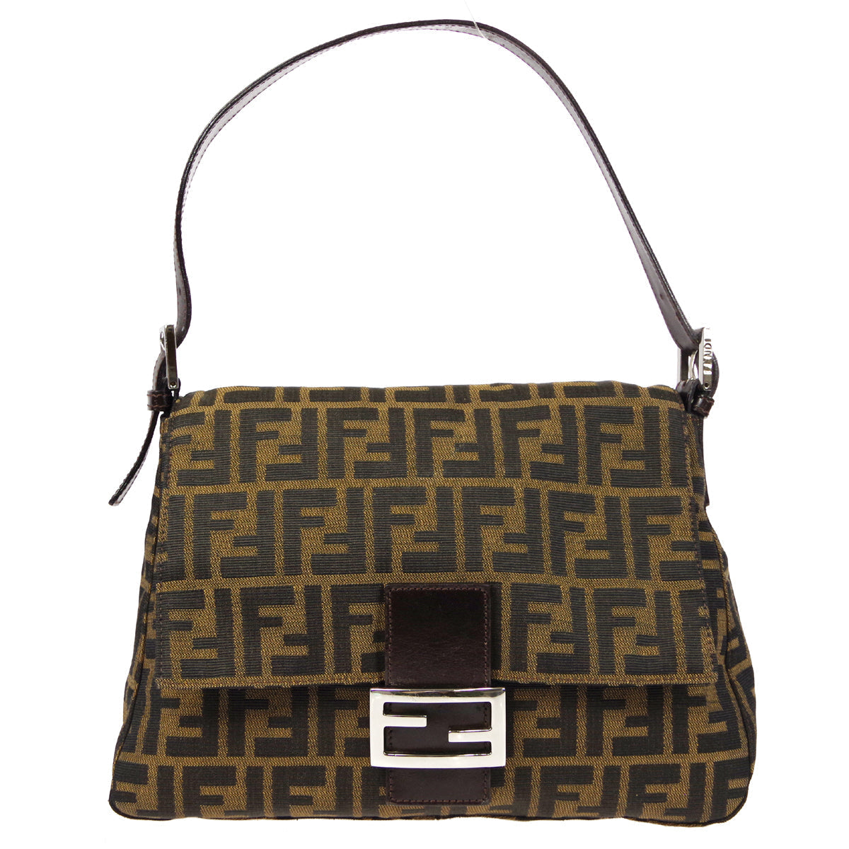 FENDI 1990s Mamma Baguette Zucca