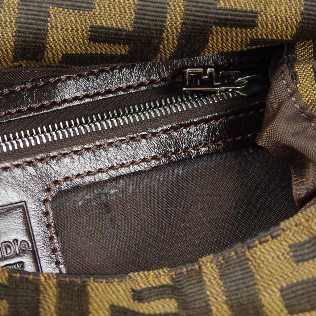 FENDI 1990s Mamma Baguette Zucca