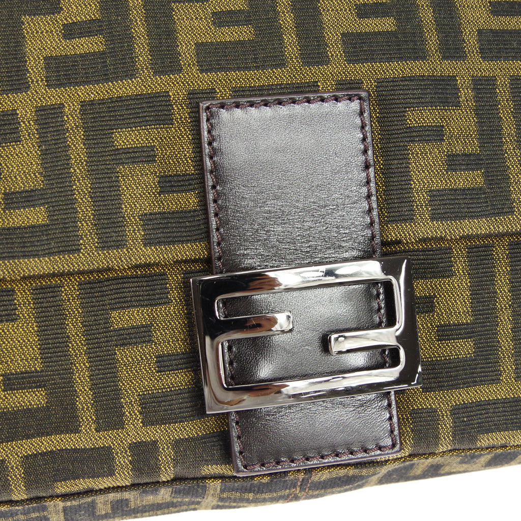 FENDI 2000s Zucca Mamma Baguette XL