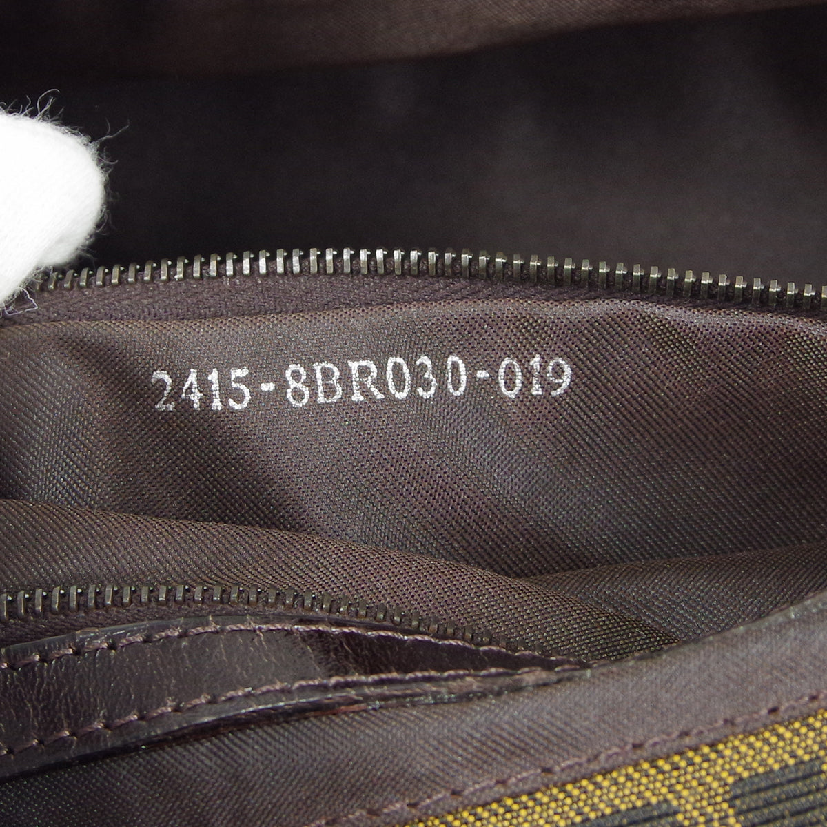 FENDI 2000s Zucca Mamma Baguette XL