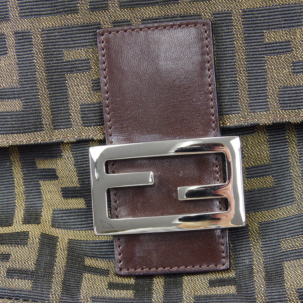 FENDI 1990s Mamma Baguette Zucca